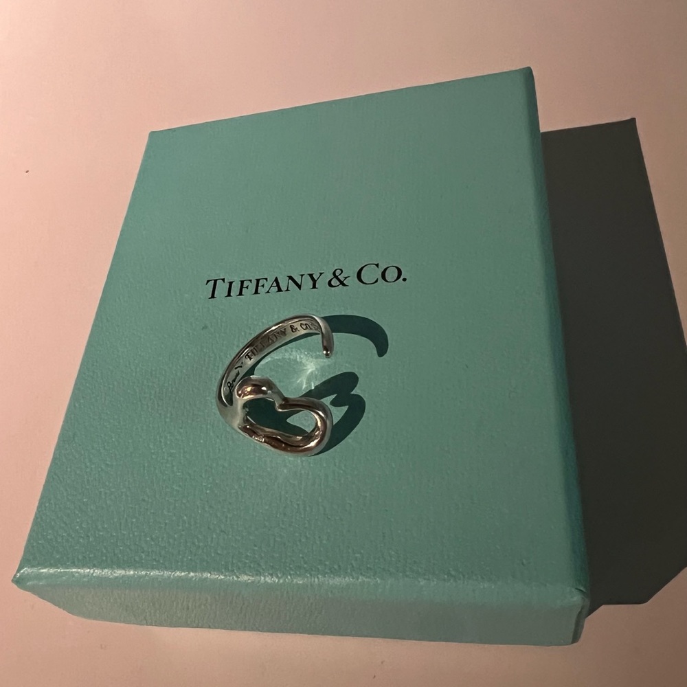 Tiffany&Co Sterling Silver Heart Ring